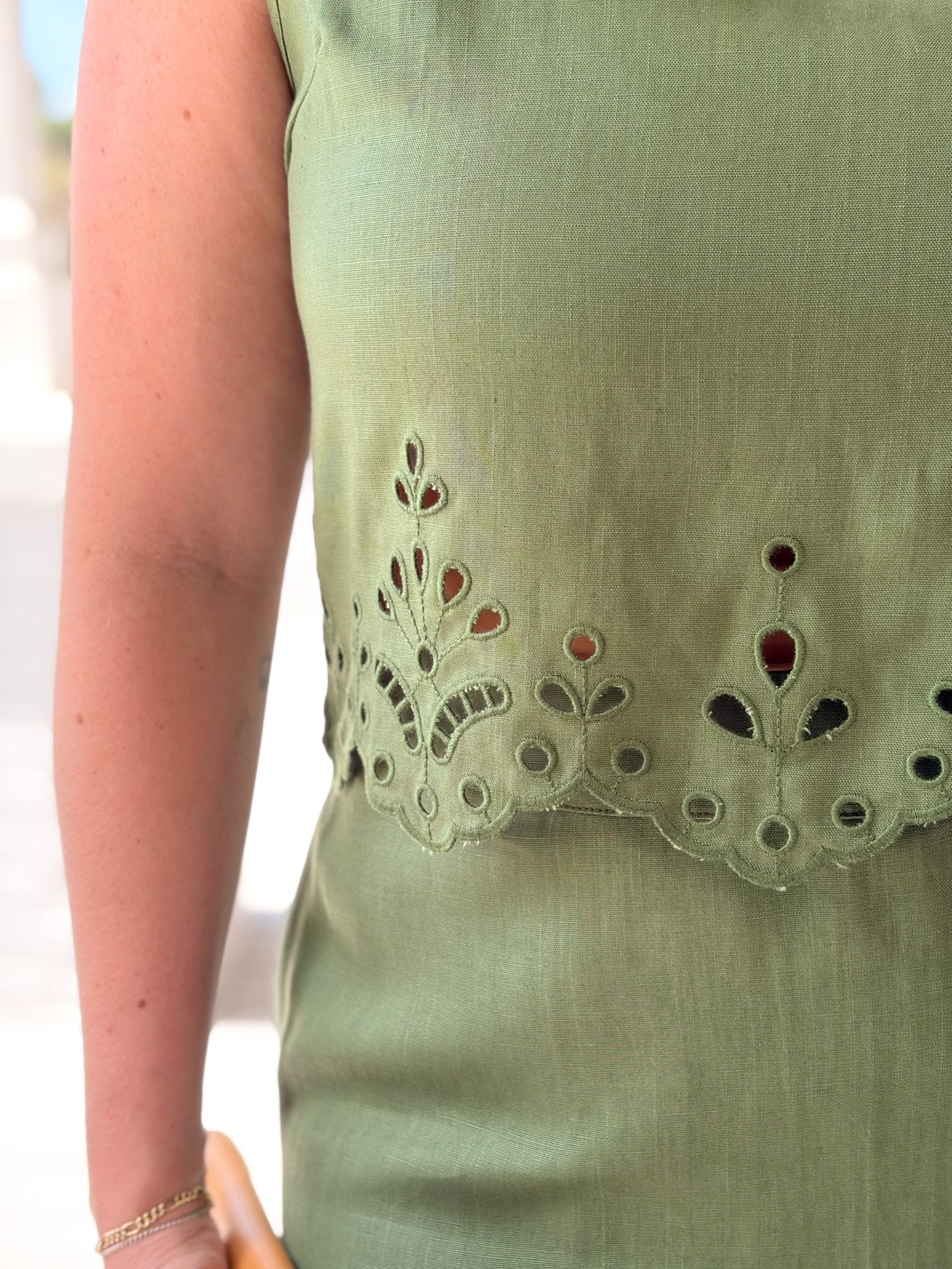 Rose & Lee Co Malaya Tank, Green Tanks