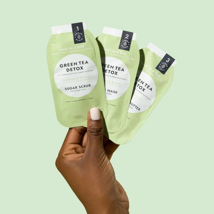Rose & Lee Co Mani in a Box, Green Tea Bath & Body