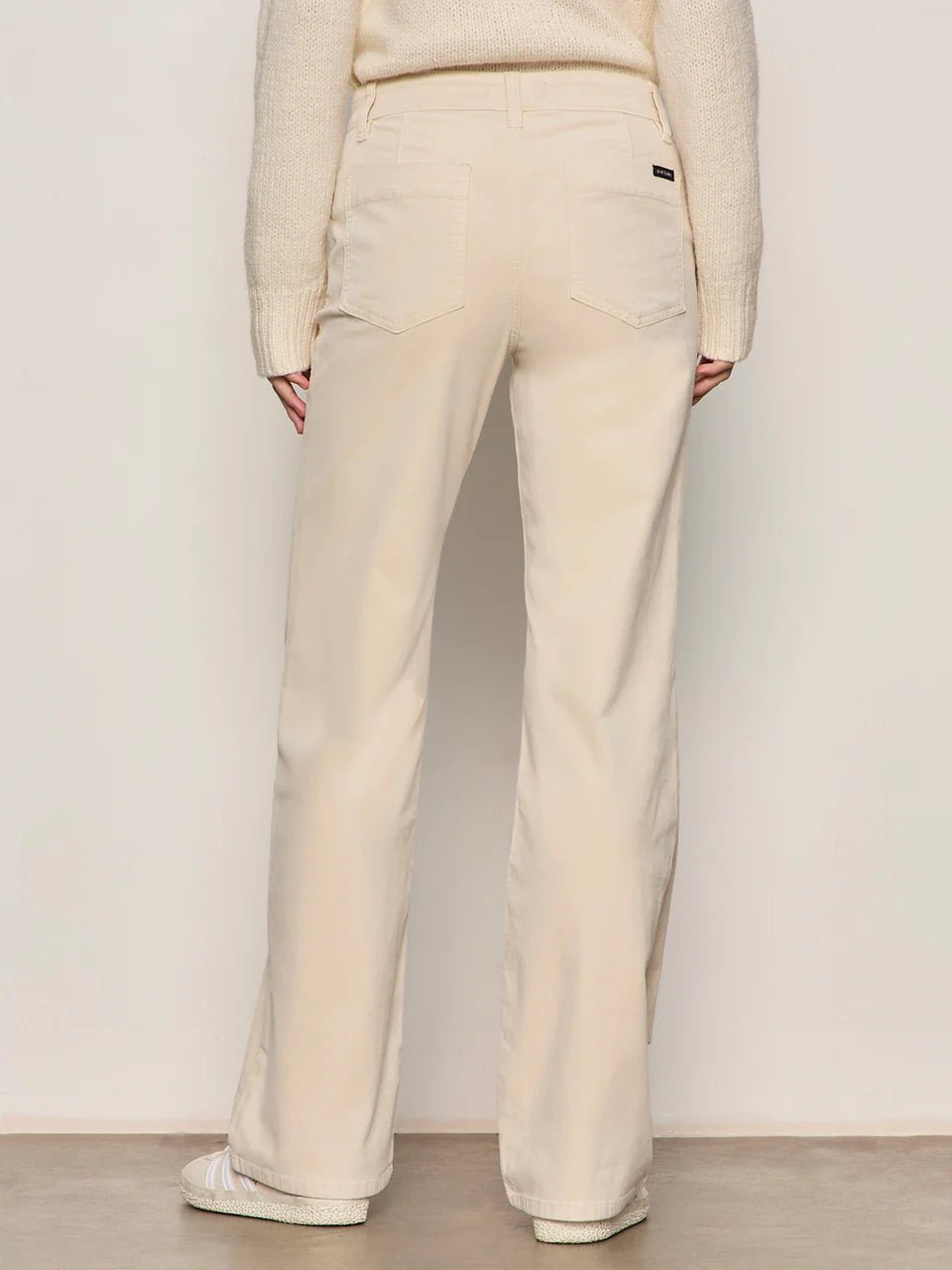 Rose & Lee Co Marine Velvet Pants, Vanilla Creme by Sanctuary Pants