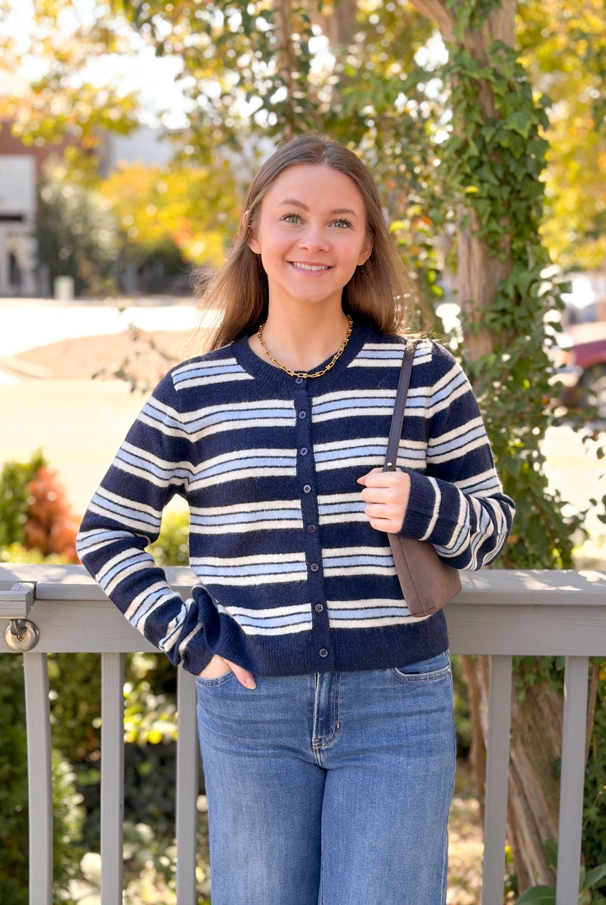 Rose & Lee Co Medina Stripe Cardigan, Eclipse by Z Supply Cardigan