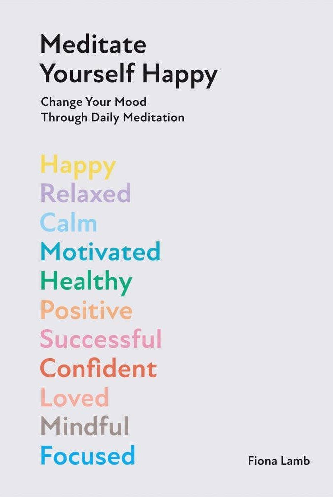Rose & Lee Co Meditate Yourself Happy Book Home & Gifts