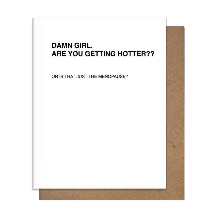 Rose & Lee Co Menopause Birthday Card Stationery