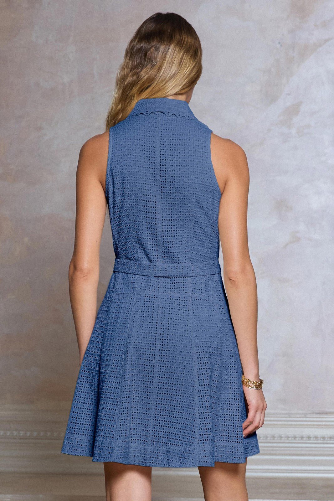 Rose & Lee Co Miah Dress, Indigo Work Dress