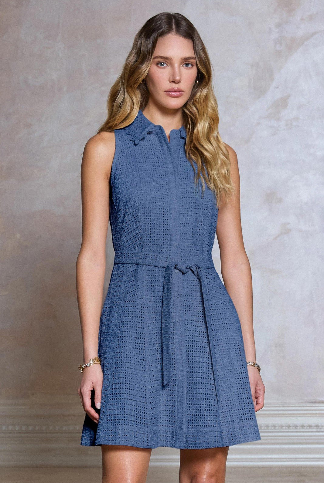 Rose & Lee Co Miah Dress, Indigo Work Dress