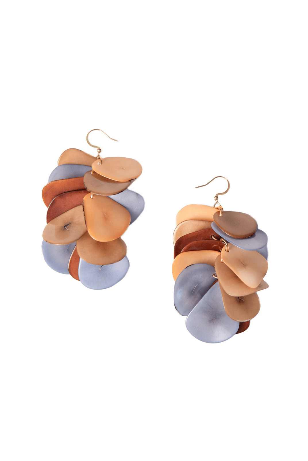 Rose & Lee Co Bailey Earrings, Mocha Combo Earrings