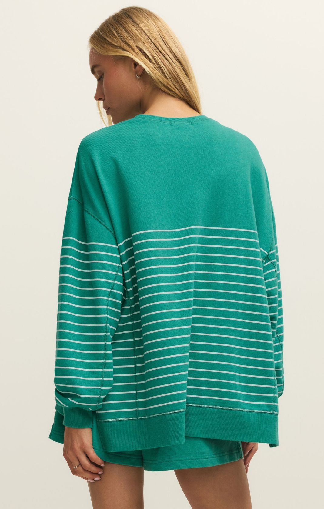 Rose & Lee Co Modern Weekender, La Palma Stripe by Z Supply Sweatshirt & Hoodies