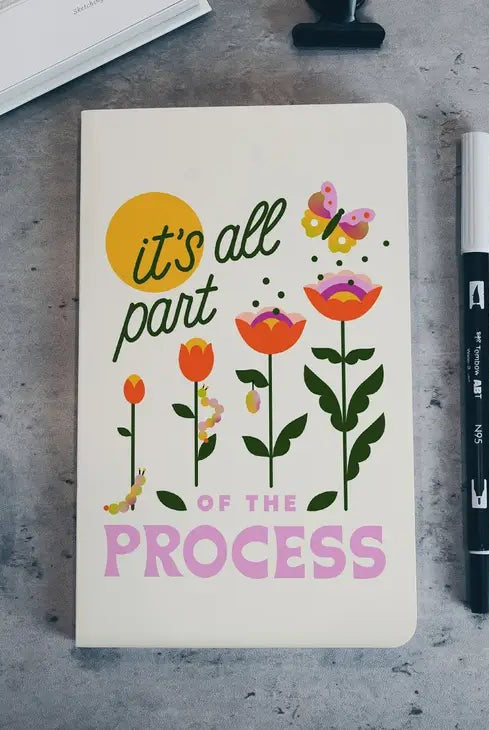 Rose & Lee Co Part of the Process Classic Layflat Notebook Stationery