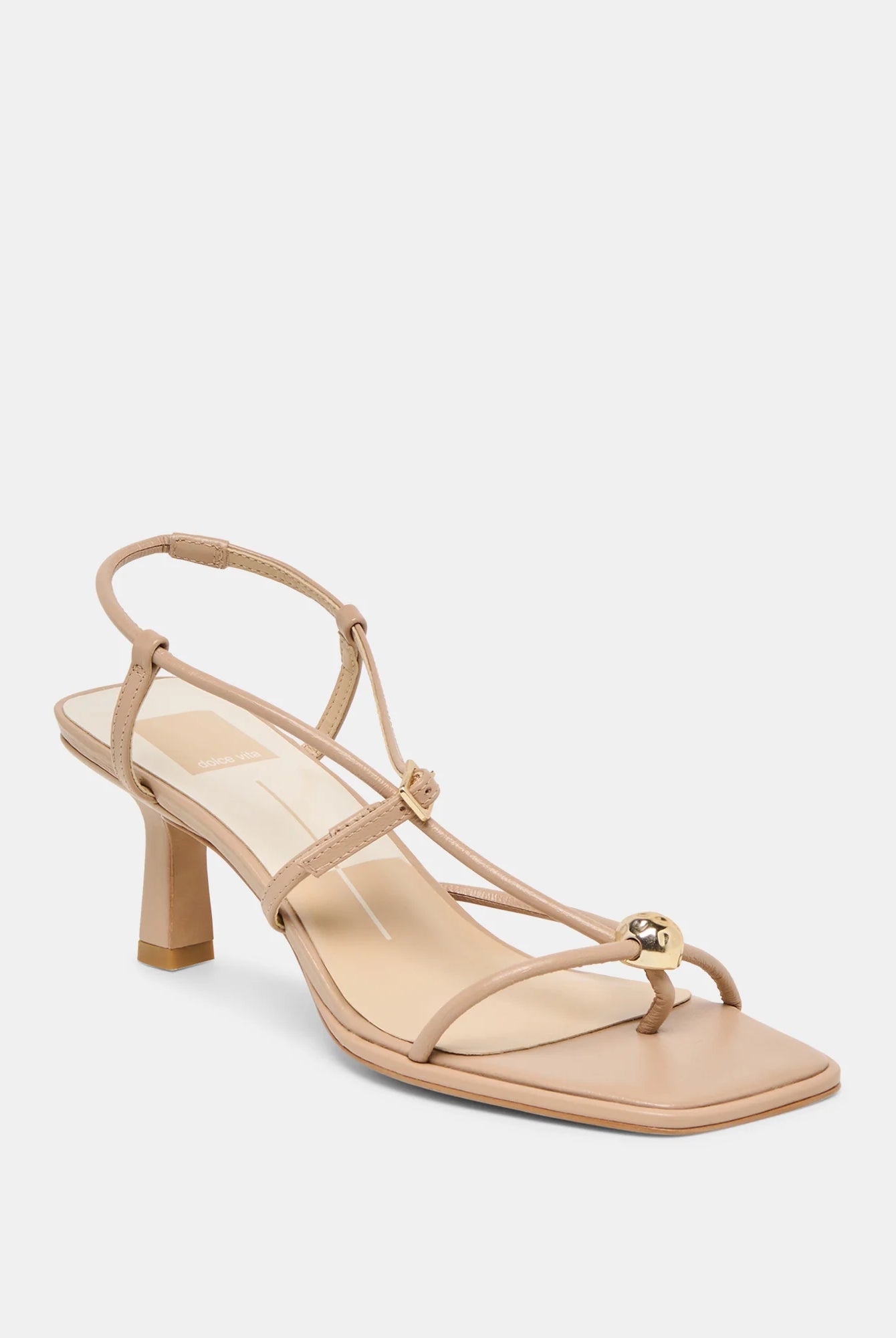 Rose & Lee Co Mylee Heels, Light Tan Leather by Dolce Vita Accessories