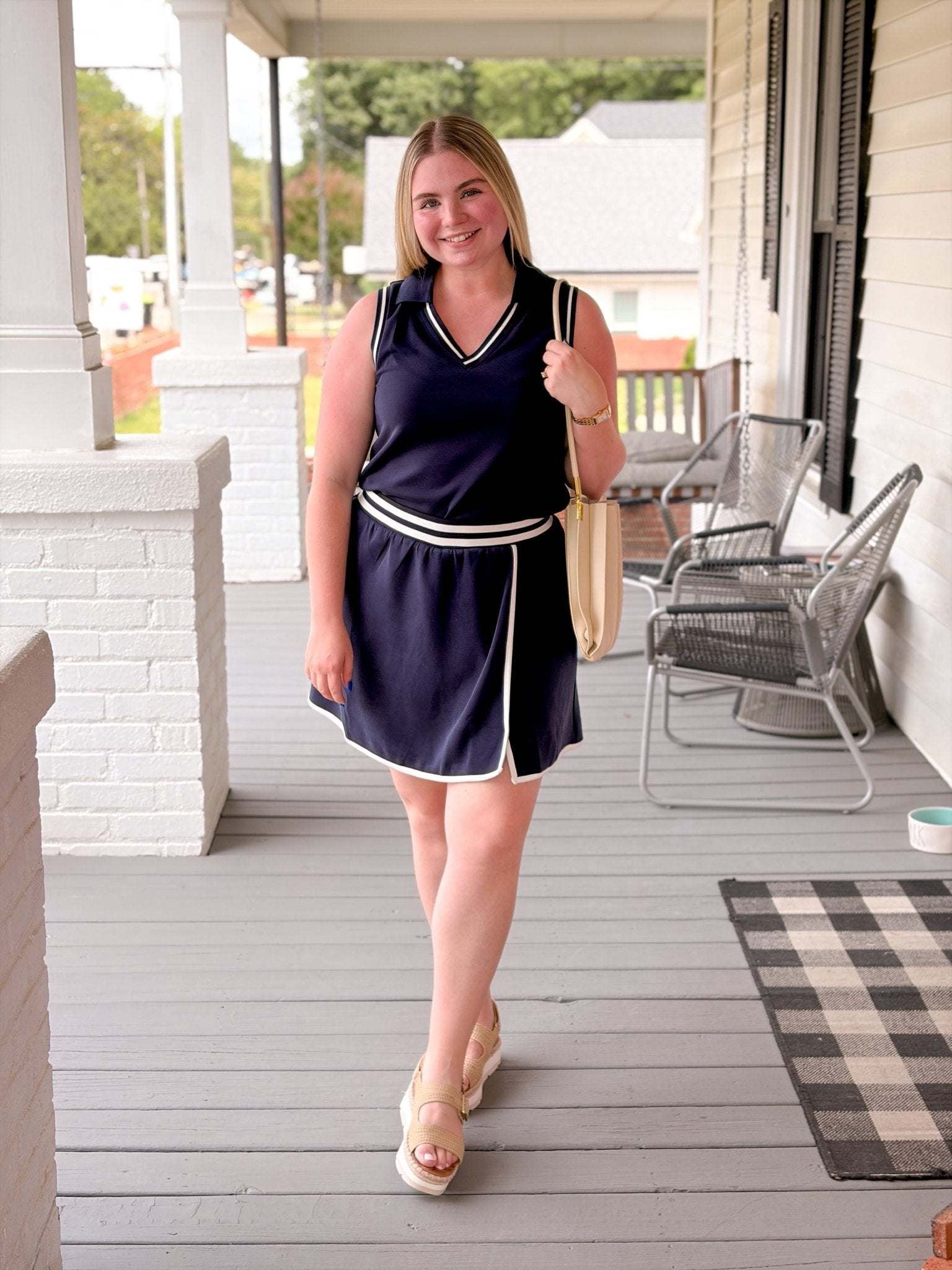 Rose & Lee Co Stevie Skirt, True Navy Skirts