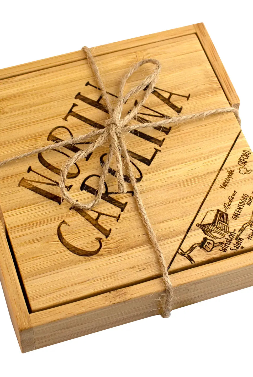 NC State Coaster Set