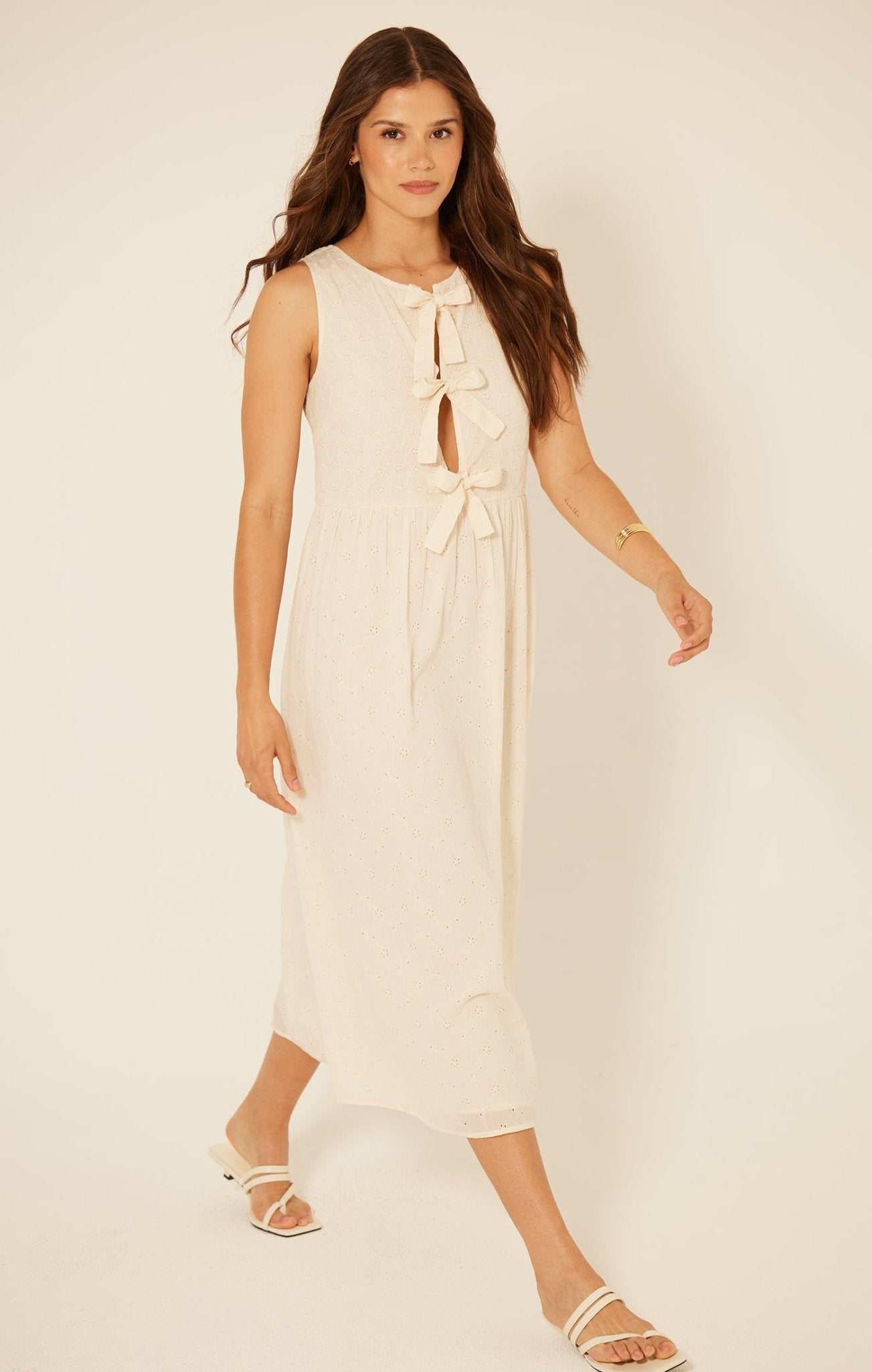 Rose & Lee Co Gibson Dress, Gardenia unknown