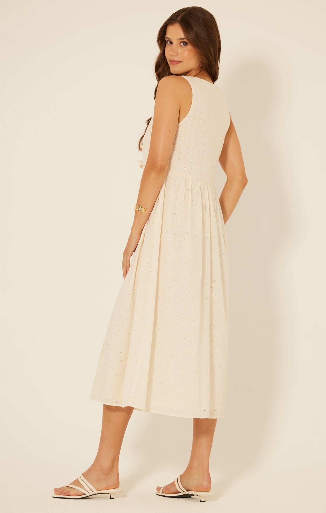 Rose & Lee Co Gibson Dress, Gardenia unknown