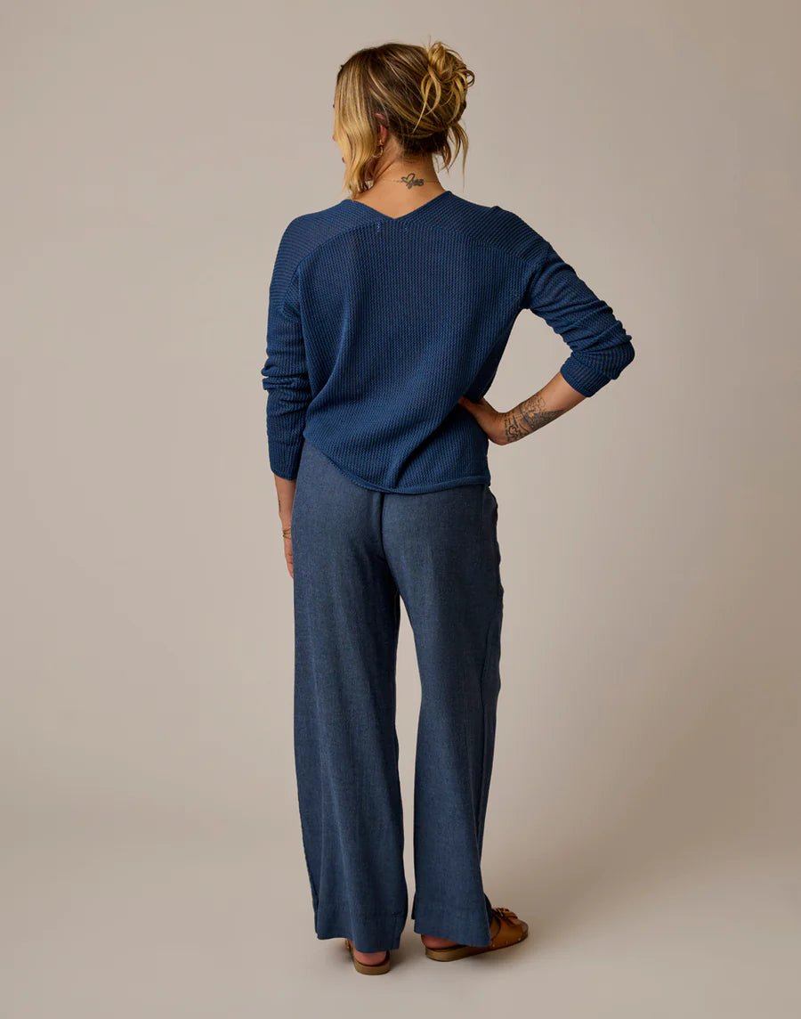 Rose & Lee Co Nico Pants, Captain Chambray Pants