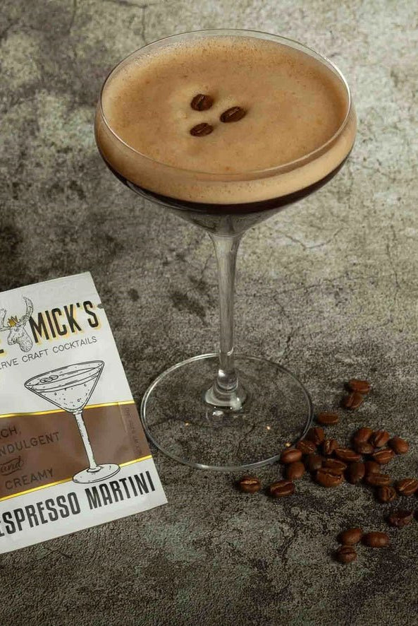 Rose & Lee Co Single Serve Craft Cocktail Mix, Espresso Martini Food & Drink