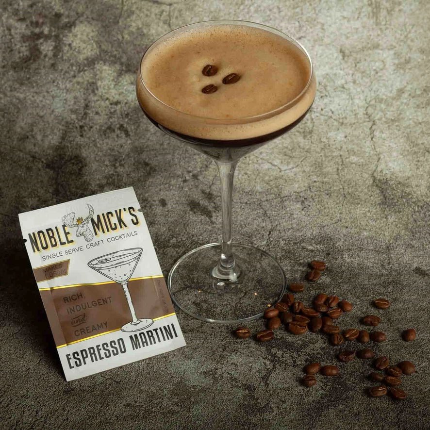 Rose & Lee Co Single Serve Craft Cocktail Mix, Espresso Martini Food & Drink