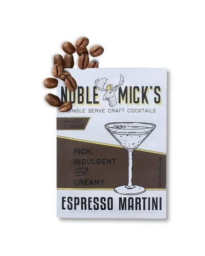 Rose & Lee Co Single Serve Craft Cocktail Mix, Espresso Martini Food & Drink