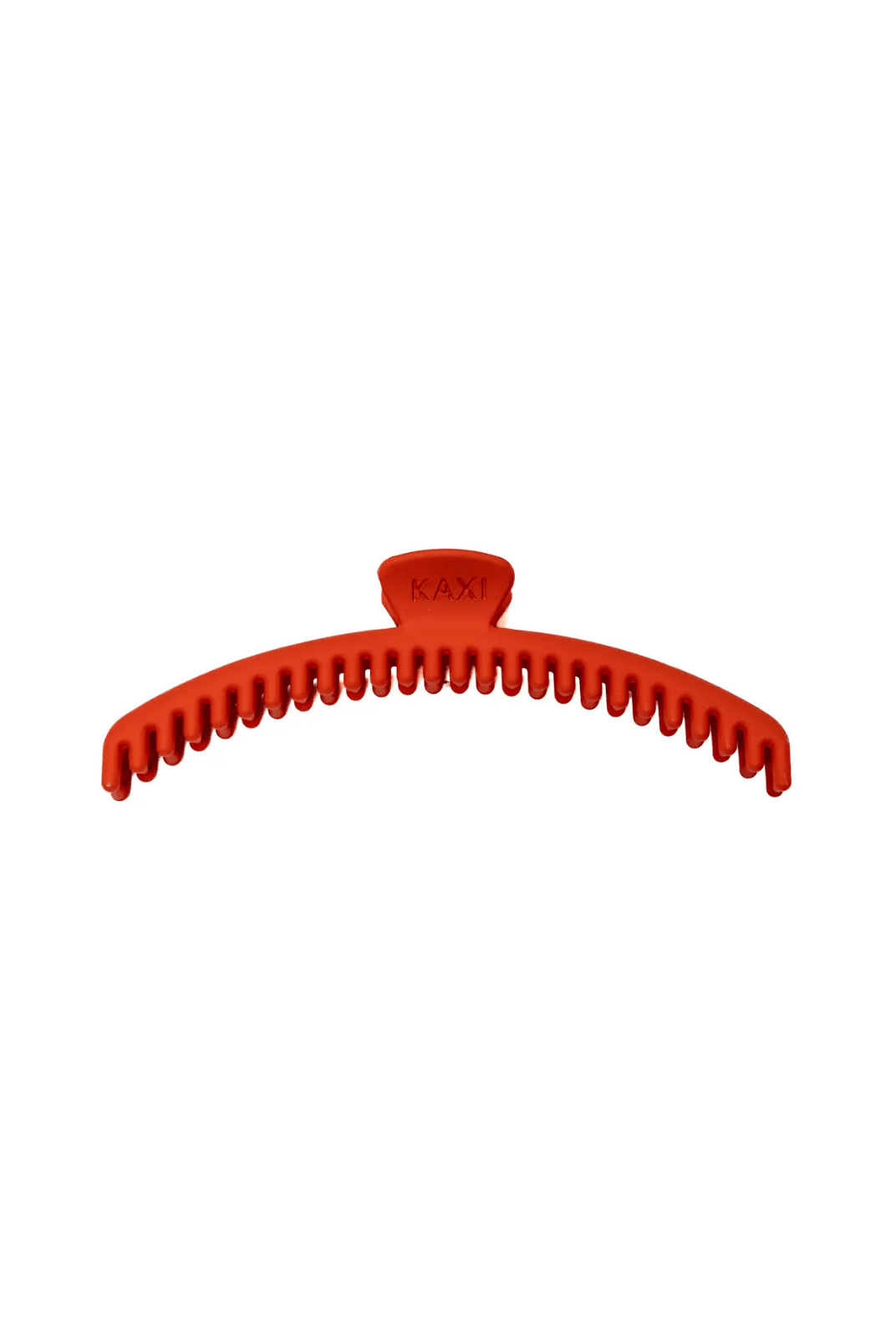 Rose & Lee Co Matte Hold Everything Claw Clip, Bright Red Hair