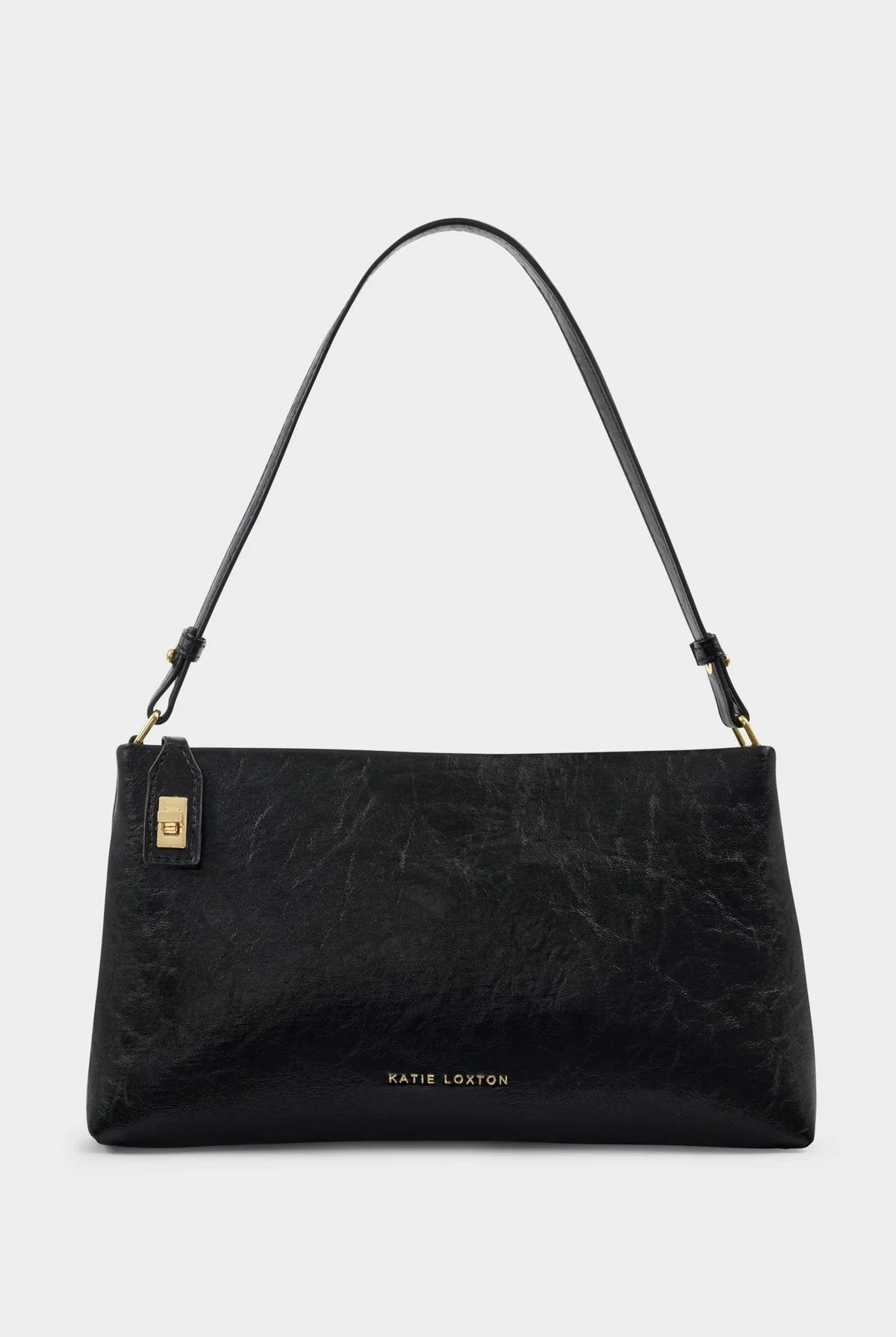 Rose & Lee Co Orin Twist Lock Shoulder Bag, Black Bags