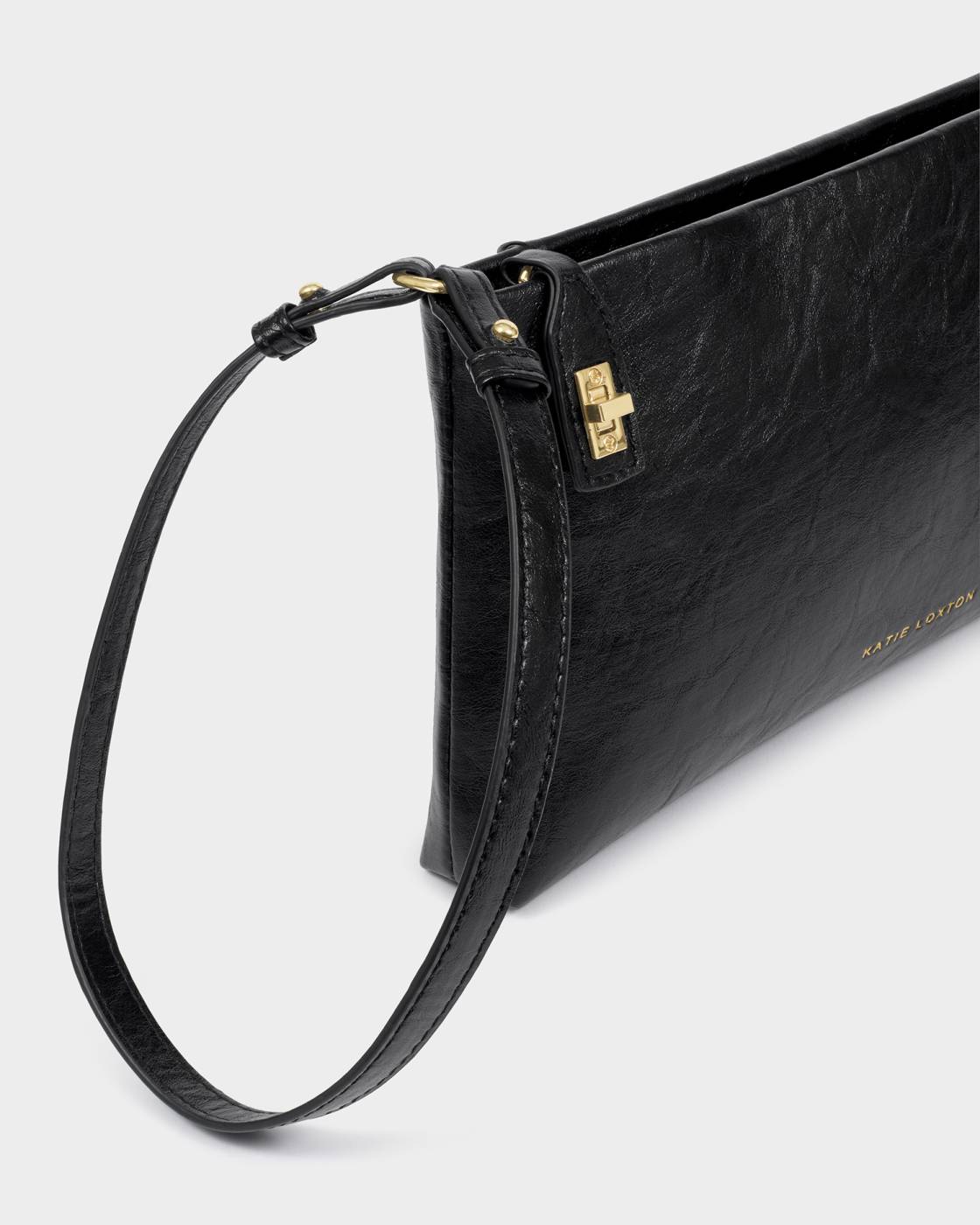 Rose & Lee Co Orin Twist Lock Shoulder Bag, Black Bags