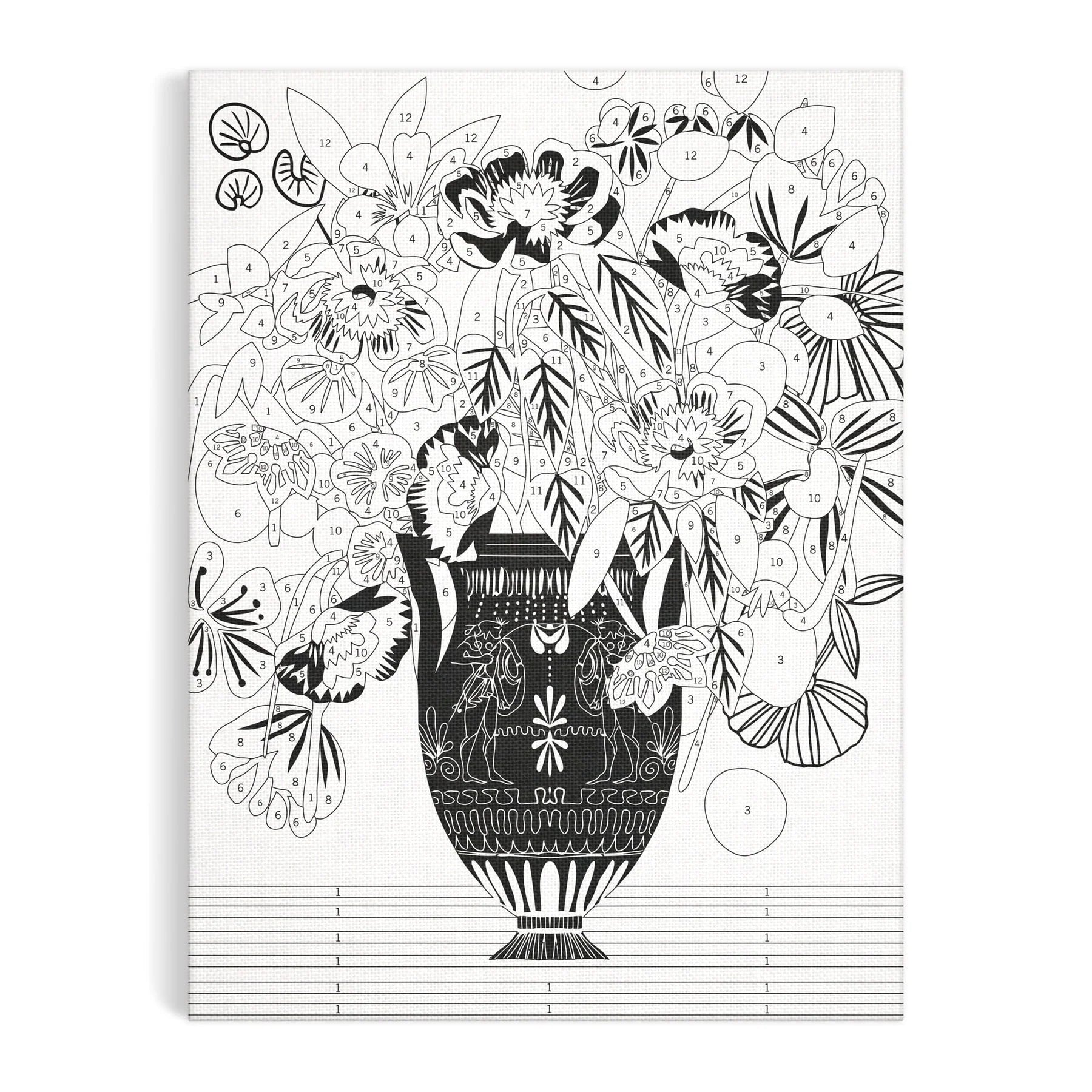 Rose & Lee Co Paint By Number Kit, Etruscan Vase Home & Gifts