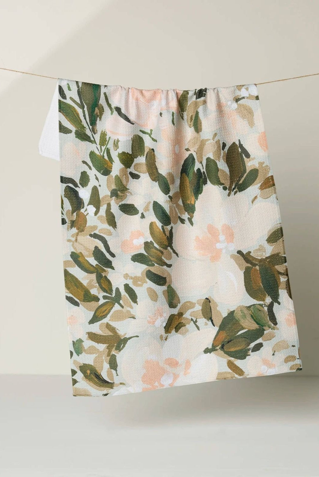 Rose & Lee Co Painted Blossoms Tea Towel Home & Gifts