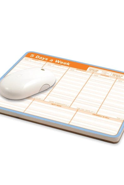 Rose & Lee Co 5 Days a Week Paper Mousepad Stationery