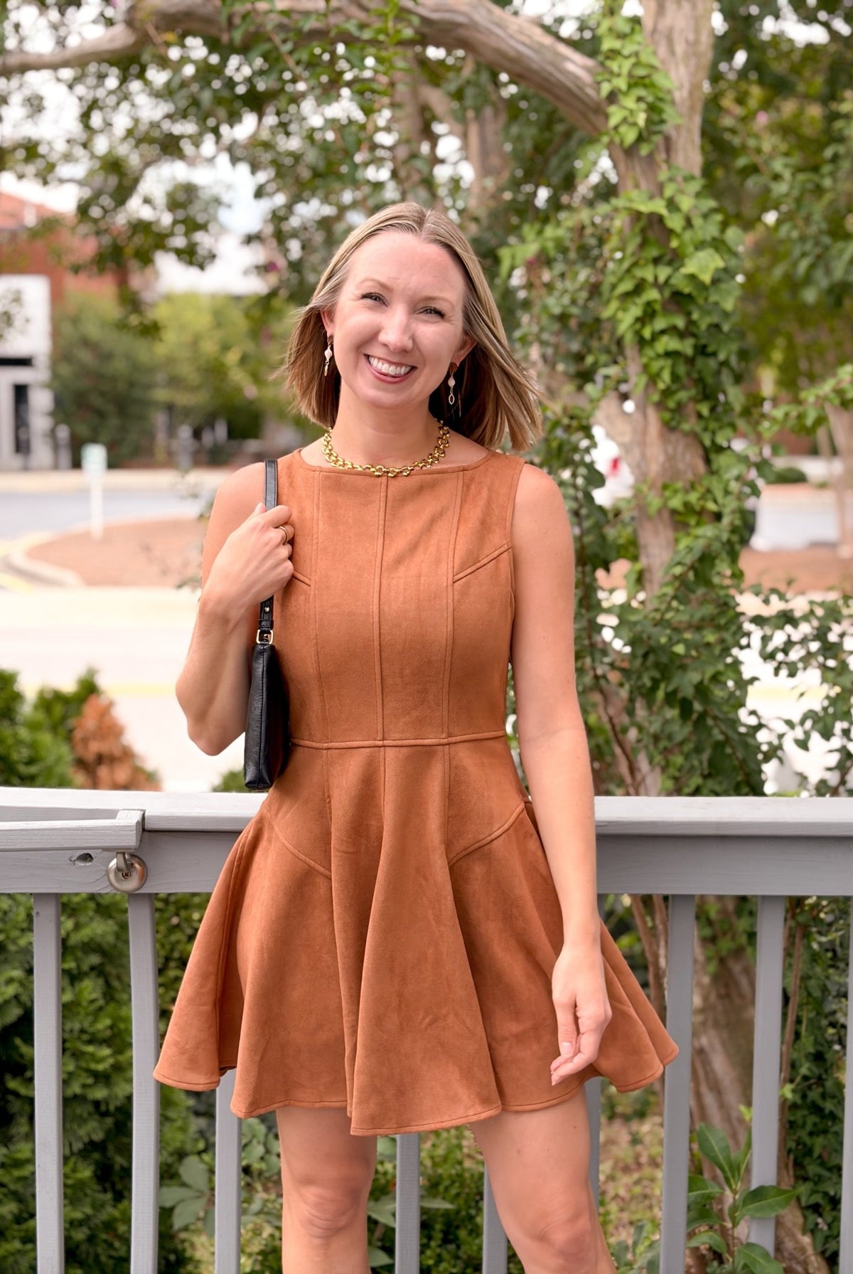 Rose & Lee Co Parkway Dress, Copper Casual Dresses