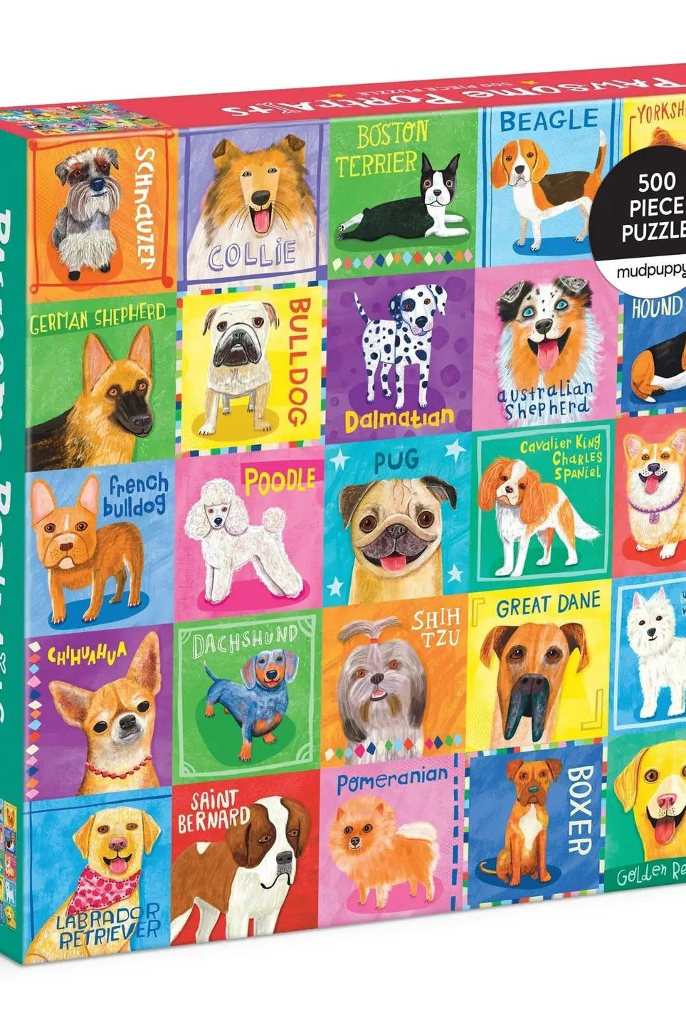 Rose & Lee Co 500 Piece Puzzle, Pawsome Portraits Home & Gifts