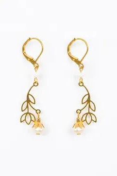 Rose & Lee Co Pearl Blossom Earrings Earrings
