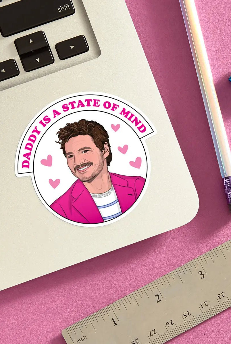Rose & Lee Co Pedro Pascal Daddy Sticker Stationary