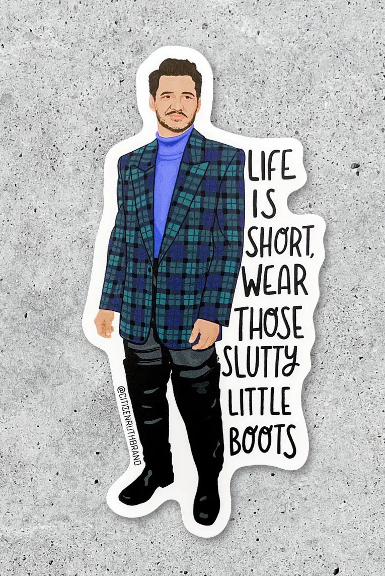 Rose & Lee Co Pedro Pascal Sticker Stationery
