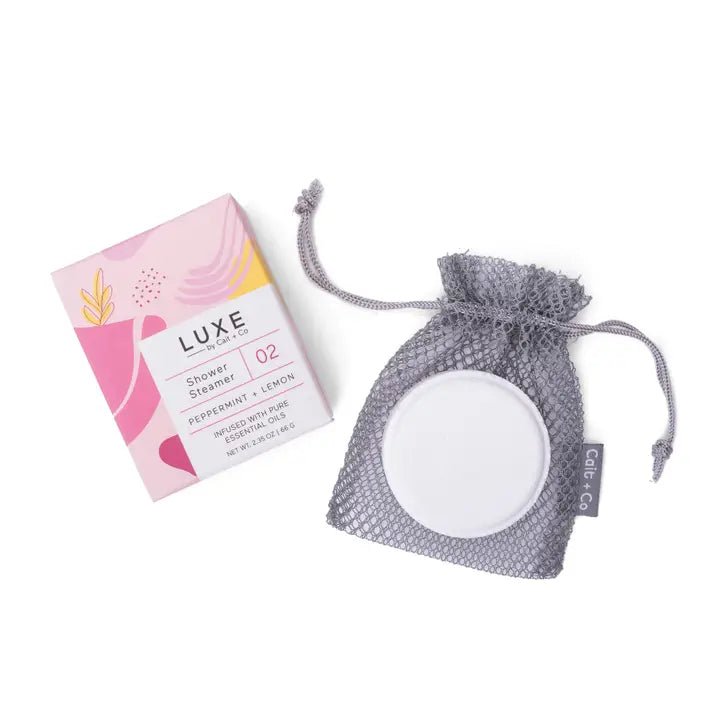 Rose & Lee Co Luxe Shower Steamer, Peppermint + Lemon Bath & Body