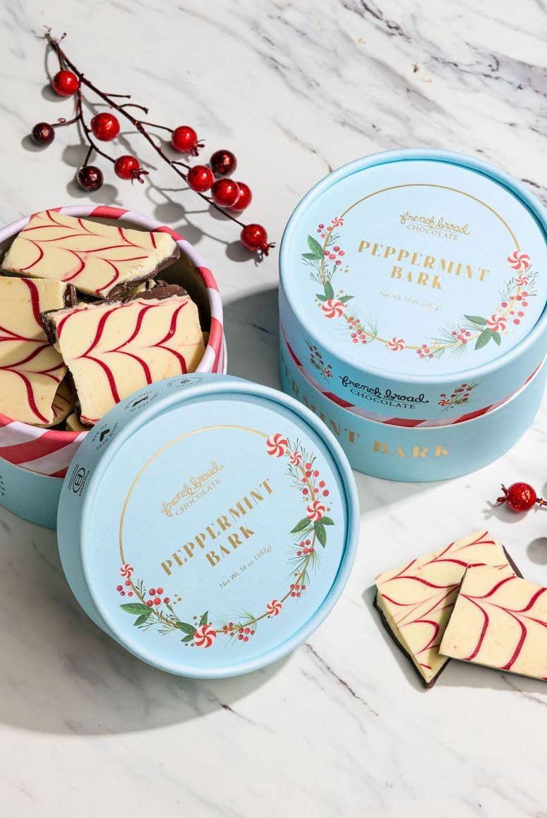 14oz Container of Peppermint Bark