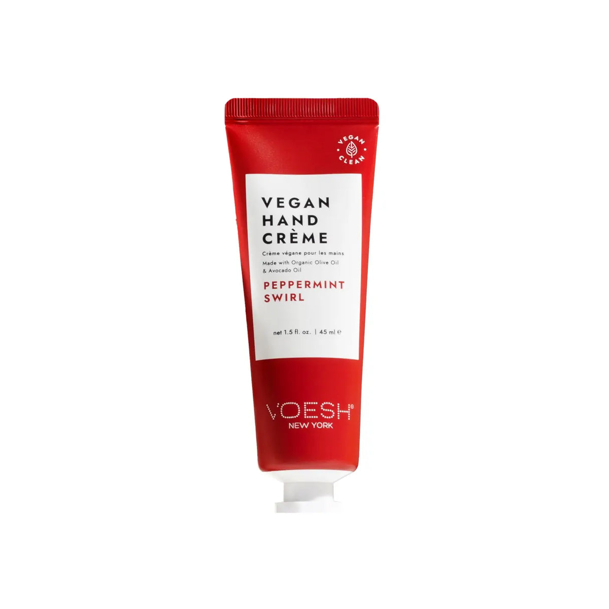 Vegan Hand Crème Peppermint Swirl 1.5oz