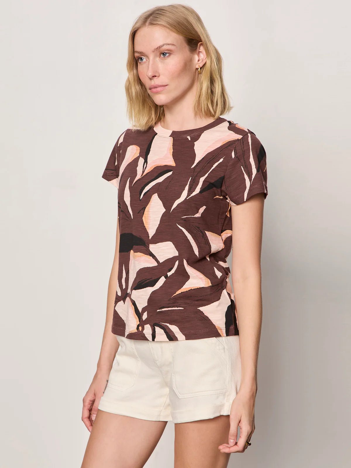 Rose & Lee Co Perfect Top, Desertscape by Sanctuary short sleeve