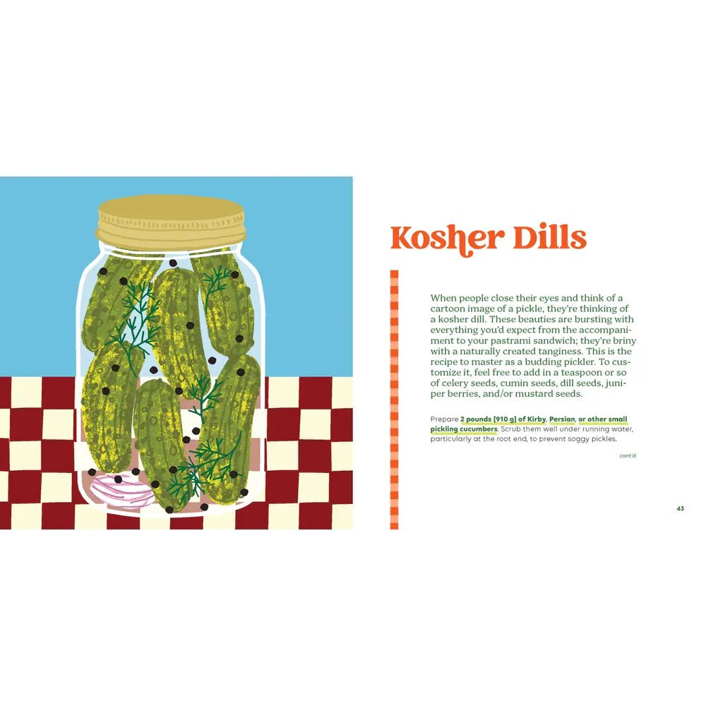 Rose & Lee Co Pickles, Illustrated: A Cookbook of 36 Recipes and Briny Miscellany Home & Gifts