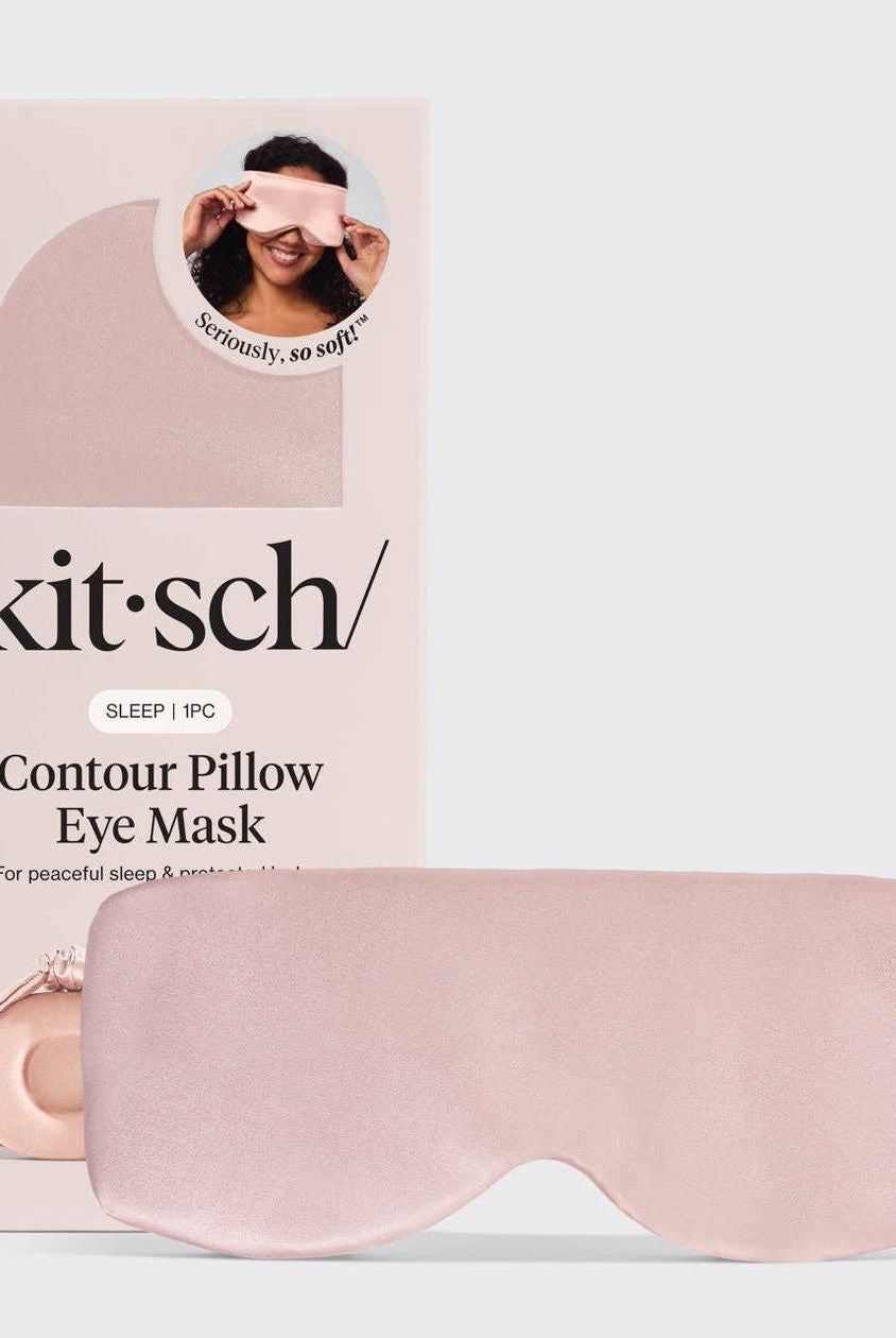 Rose & Lee Co Contour Pillow Eye Mask, Blush Home & Gifts