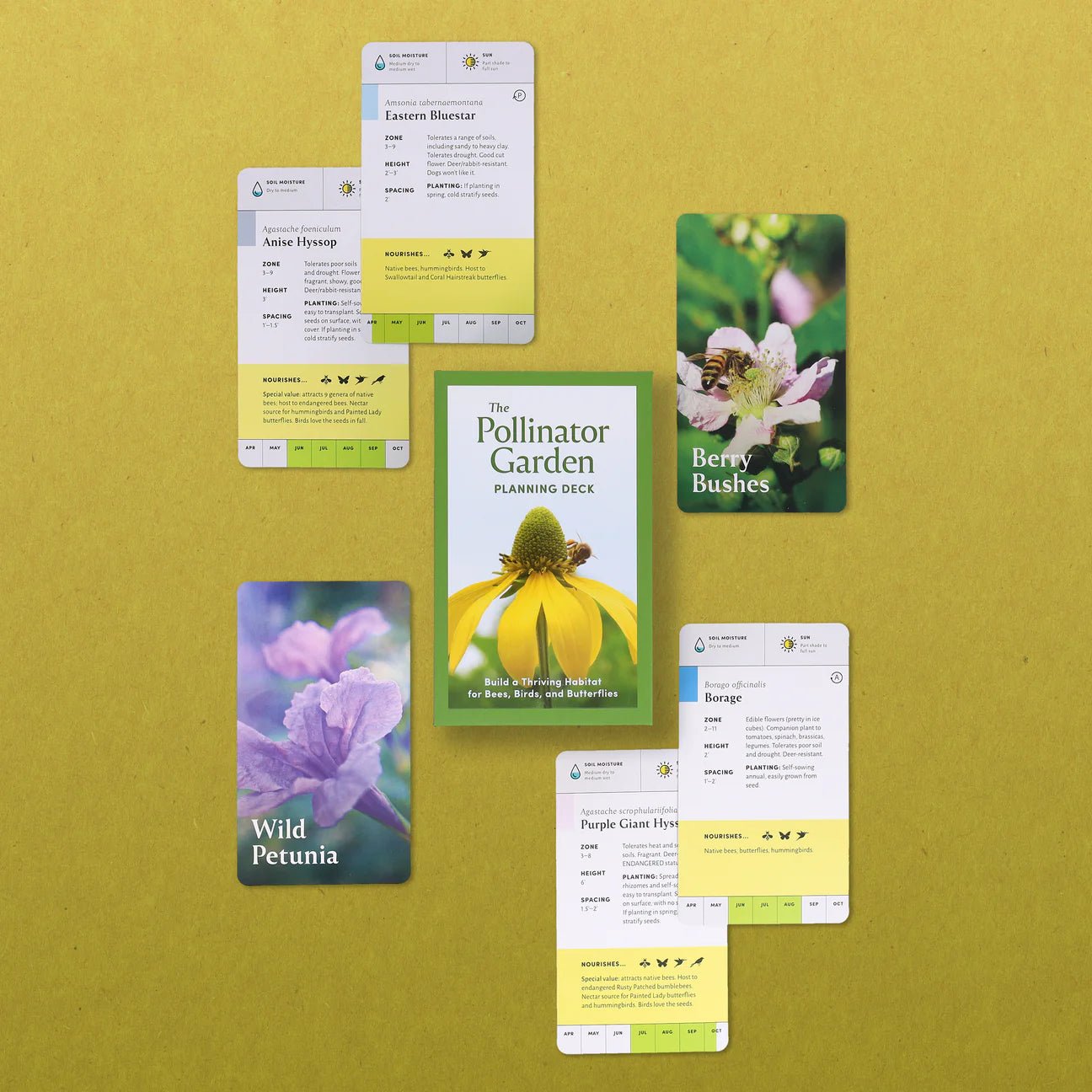 Rose & Lee Co Pollinator Garden Planning Deck Home & Gifts