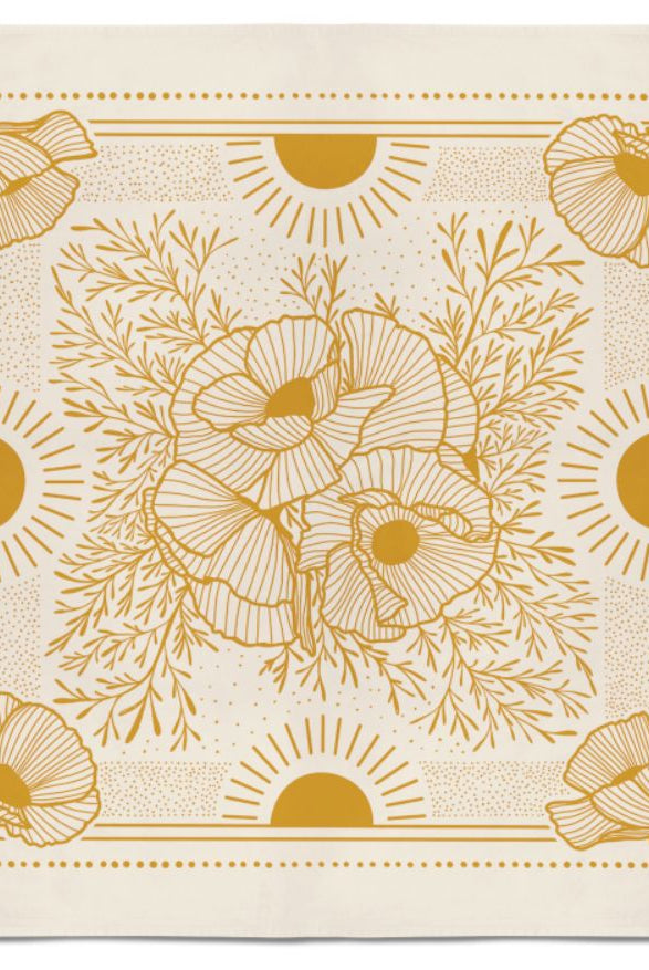 Rose & Lee Co Bandana, Poppy Sunrise Accessories