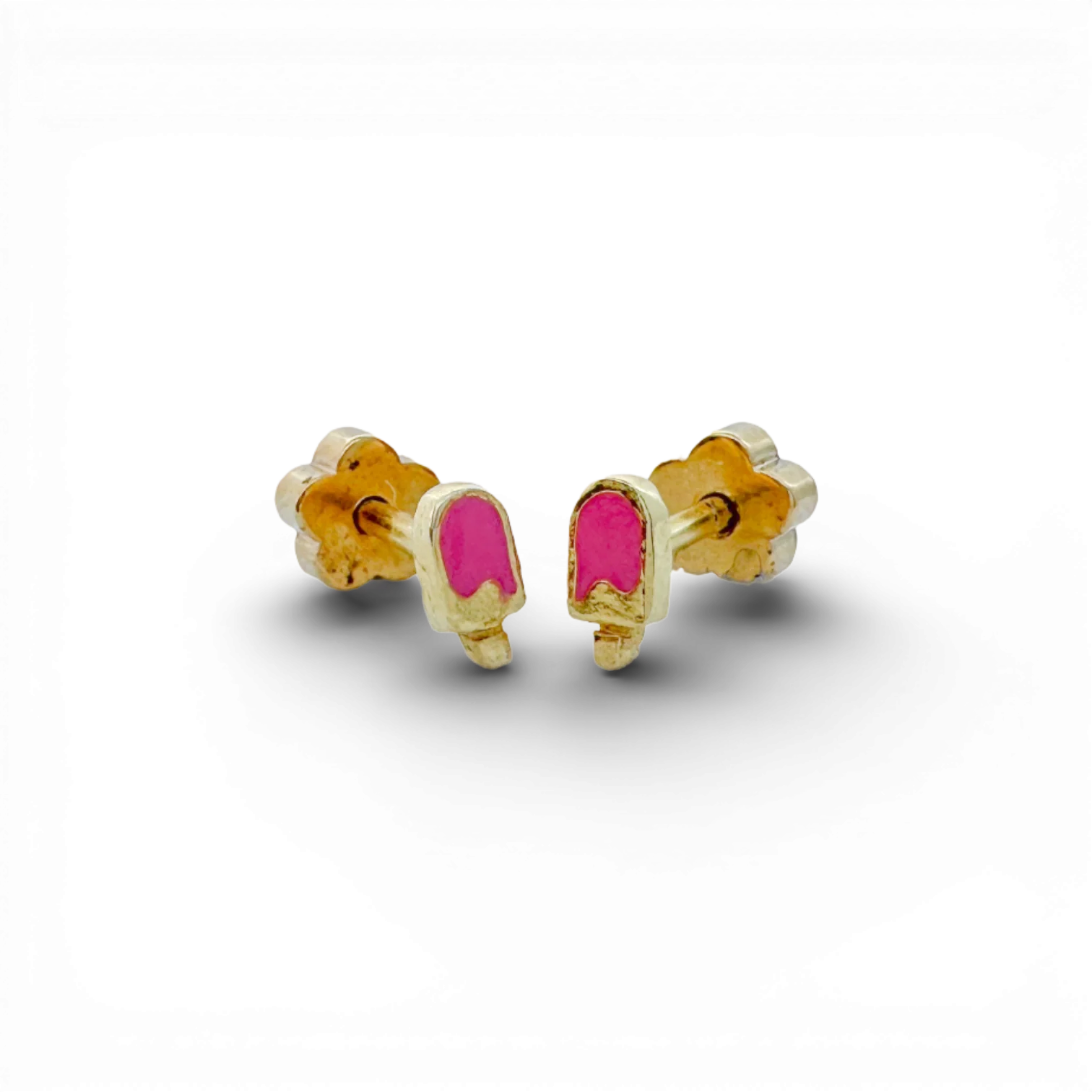 Pink Popsicles Kid Earrings