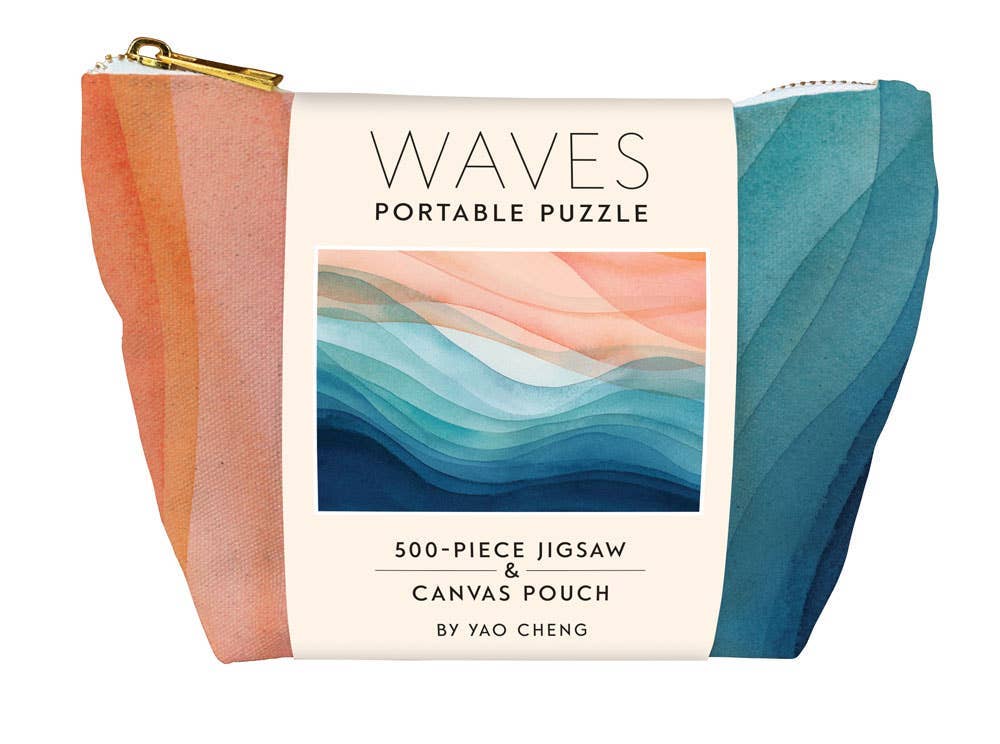 Rose & Lee Co Waves Portable Puzzle Home & Gifts