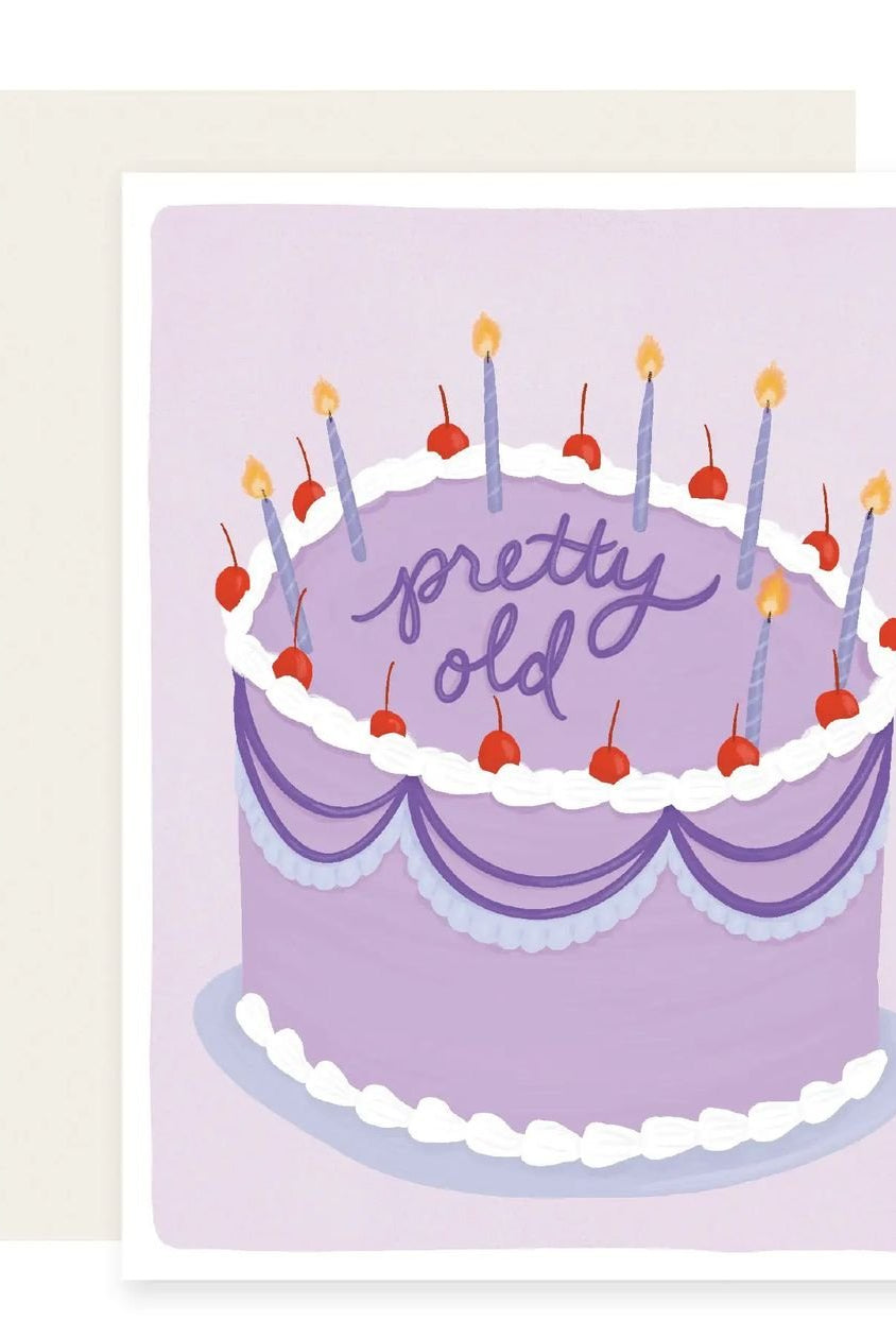 Rose & Lee Co Pretty Old Birthday Card Stationery