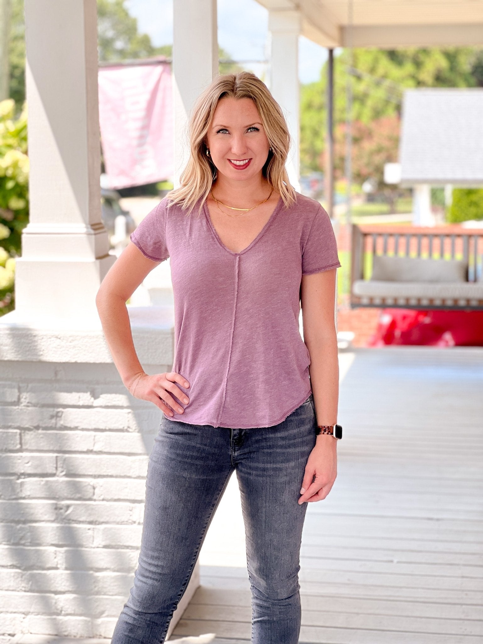Rose & Lee Co Kathleen Jeans, Mid Grey by Mavi Jeans unknown