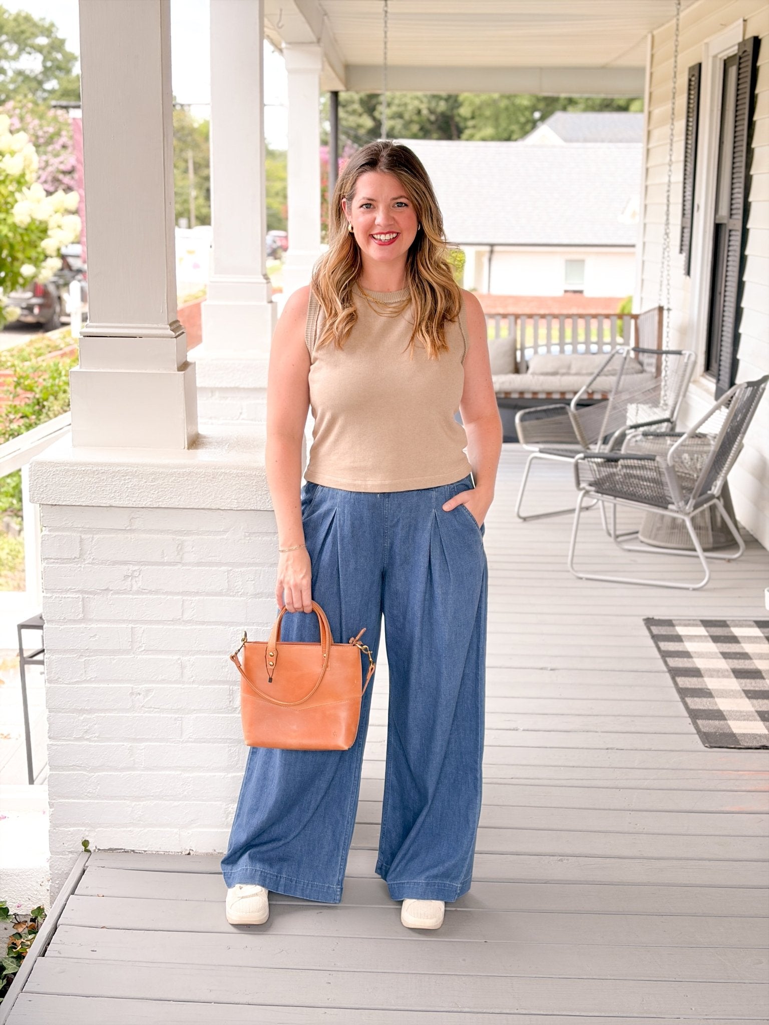 Rose & Lee Co Gwynn Tank, Desert Taupe by Project Social T Tanks