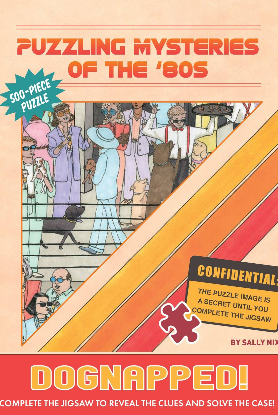 Rose & Lee Co Mysteries Of The 80s 500 - Piece Puzzle, Dognapped! Home & Gifts