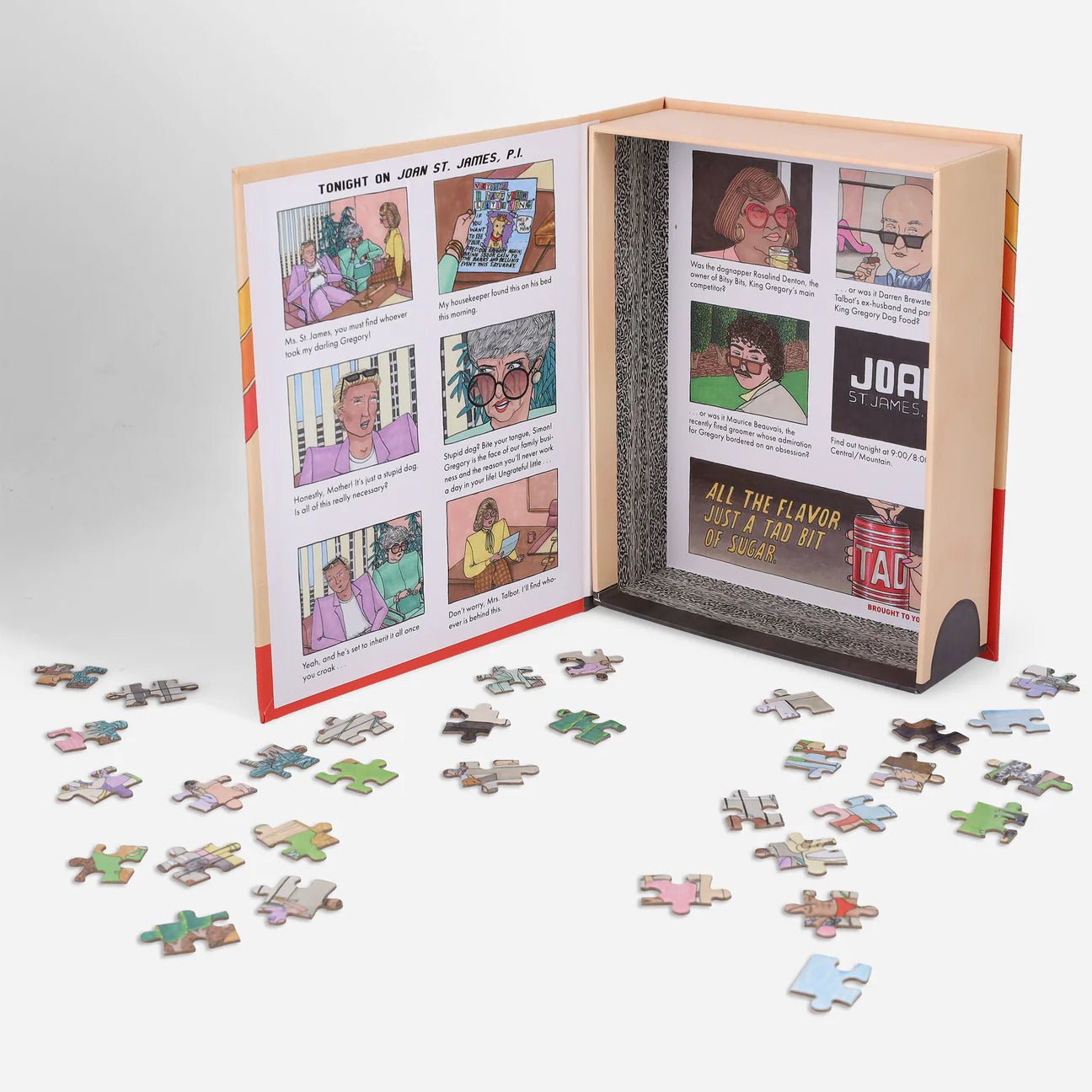Rose & Lee Co Mysteries Of The 80s 500 - Piece Puzzle, Dognapped! Home & Gifts