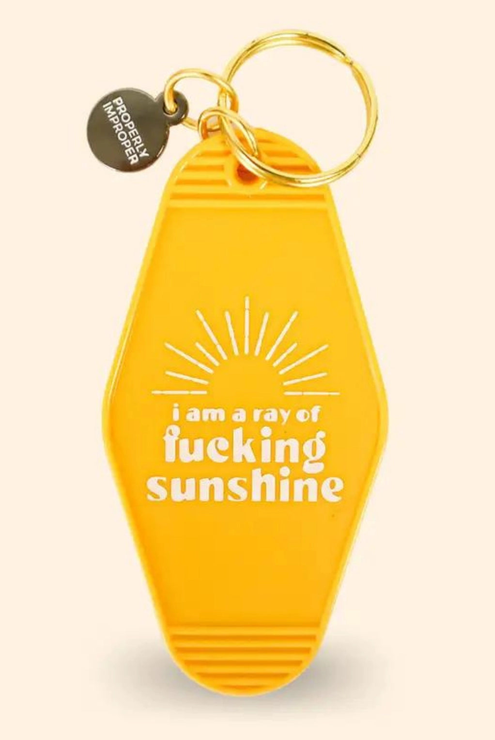 Rose & Lee Co Key Chain, I am a Ray of F*cking Sunshine Home & Gifts