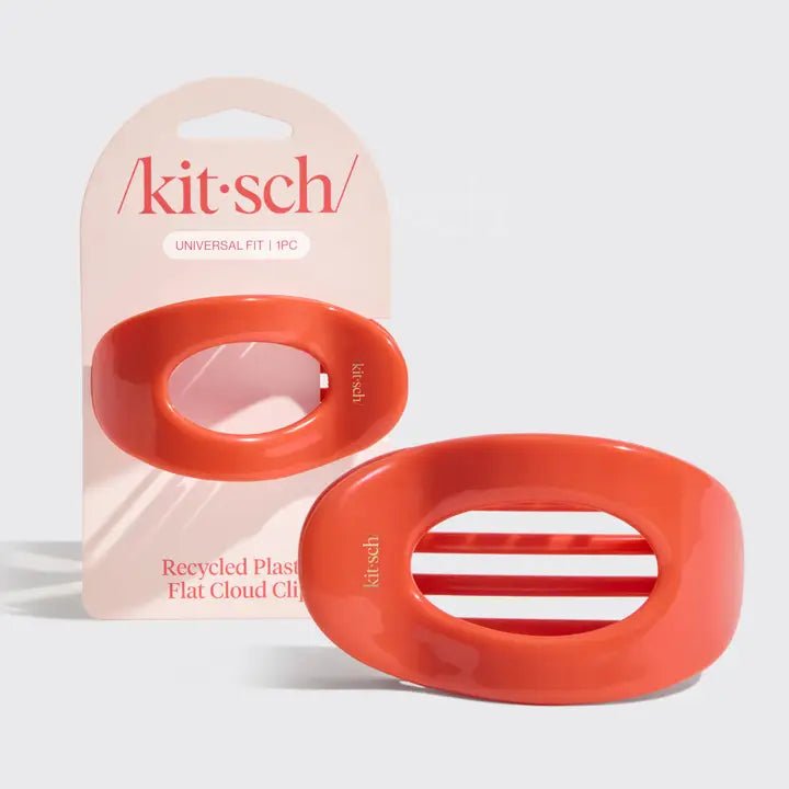 Rose & Lee Co Flat Cloud Clip, Cherry Hair