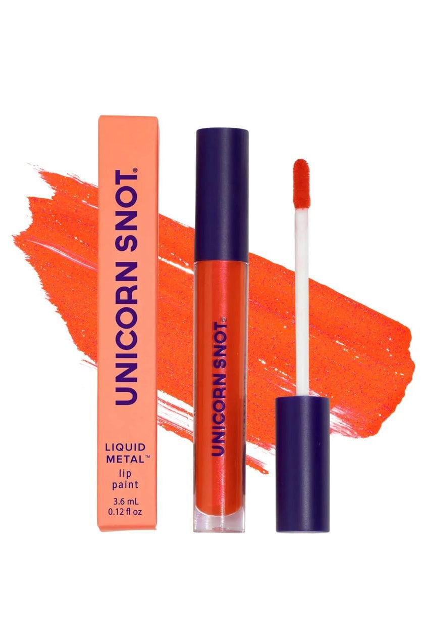 Rose & Lee Co Liquid Metal Lip Stain, Lava Bath & Body