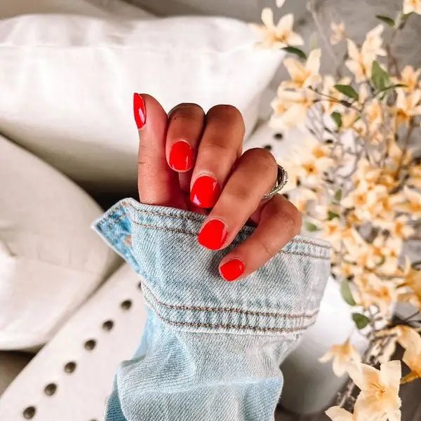 Rose & Lee Co Nail Wraps, Sweet & Spicey Red Bath & Body